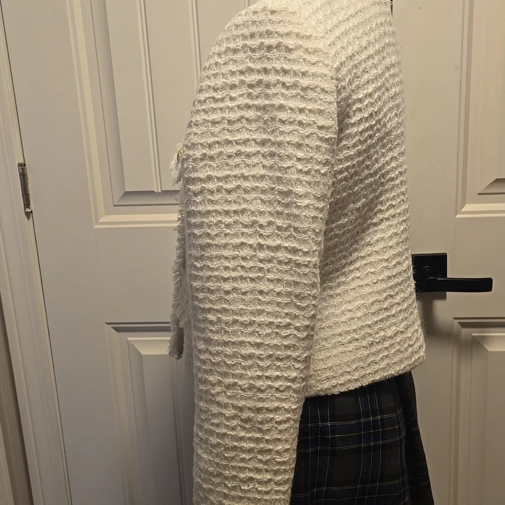 J. Crew sophisticated white